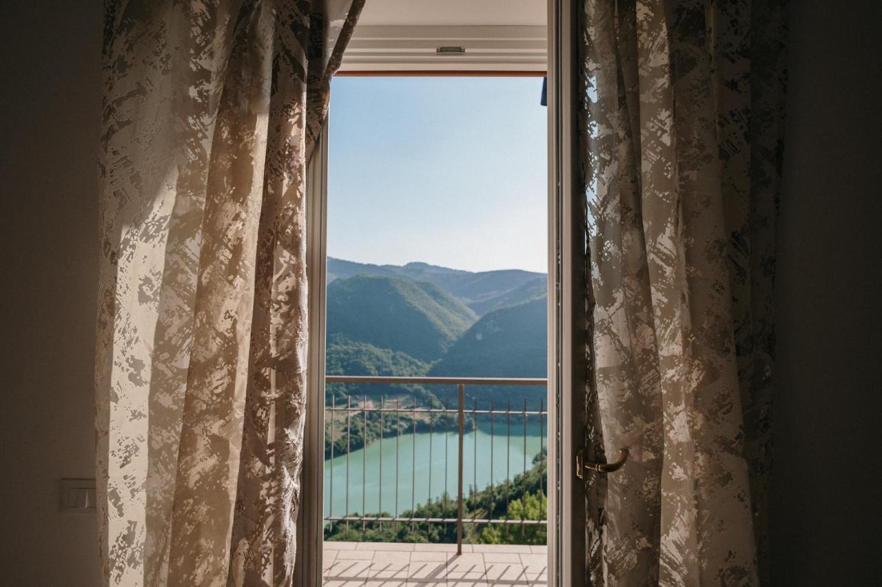 Appartamento La Vista Panoramica Piu Bella Ascrea Esterno foto