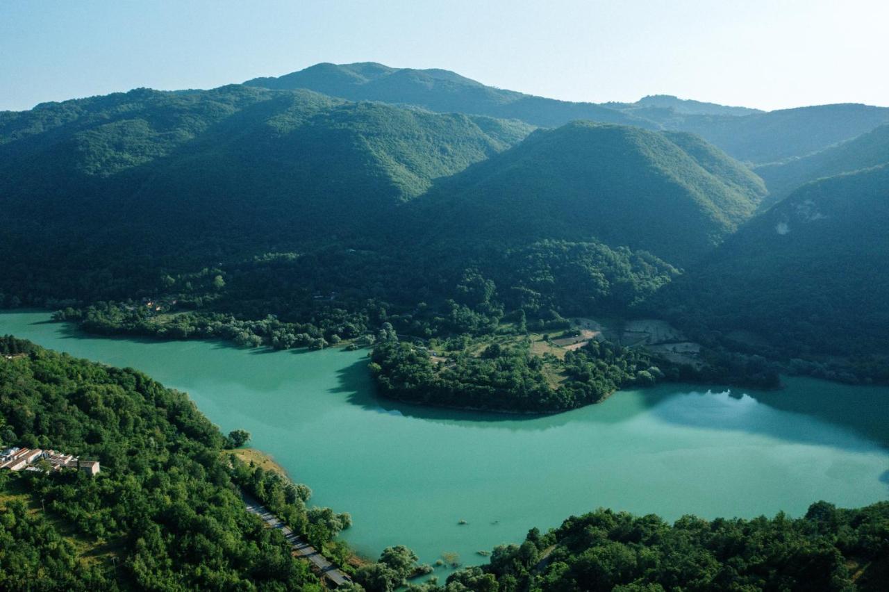 Appartamento La Vista Panoramica Piu Bella Ascrea Esterno foto